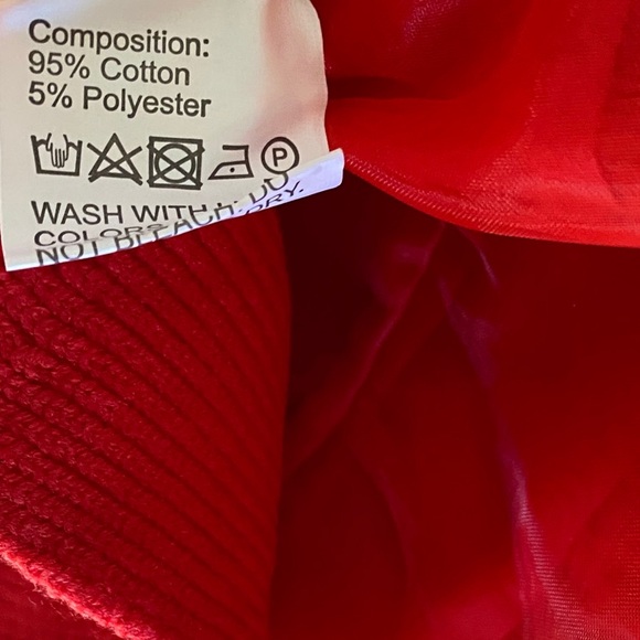 Charming Red Knit Sweater Dress Ruffle Skirt. Size 3-4 - Picture 11 of 11